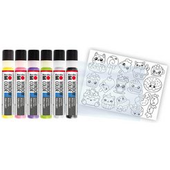 Kit Window Color fun & fancy 'Sweeties', 6x 25 ml