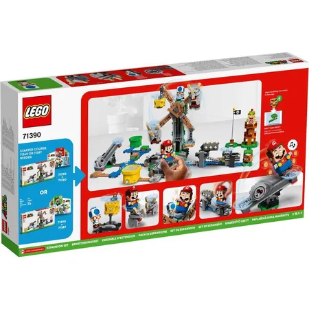 LEGO® Super Mario 71390 Reznors Absturz – Erweiterungsset