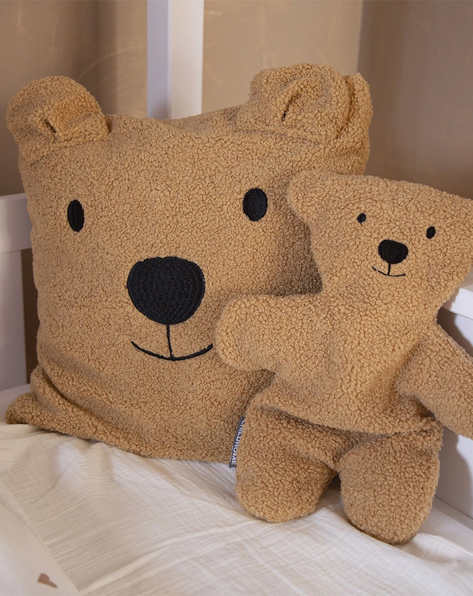 Dekokissen TEDDY (40x40) in braun