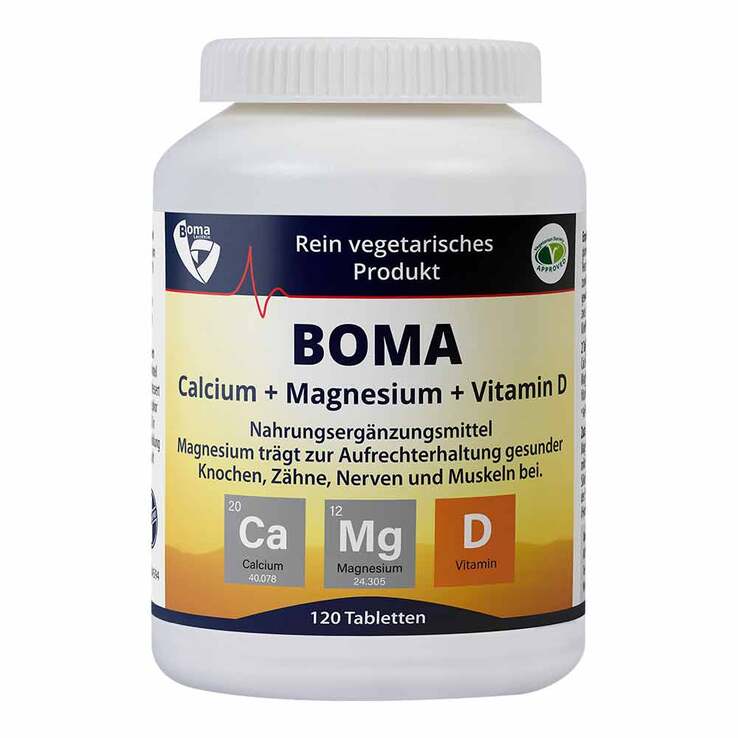 Calcium Magnesium Vitamin D Tabletten, 120 St