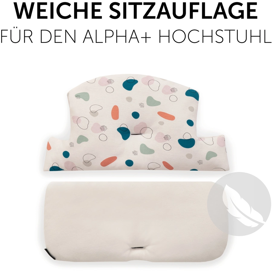 hauck Hochstuhlauflage Select Jersey Organic