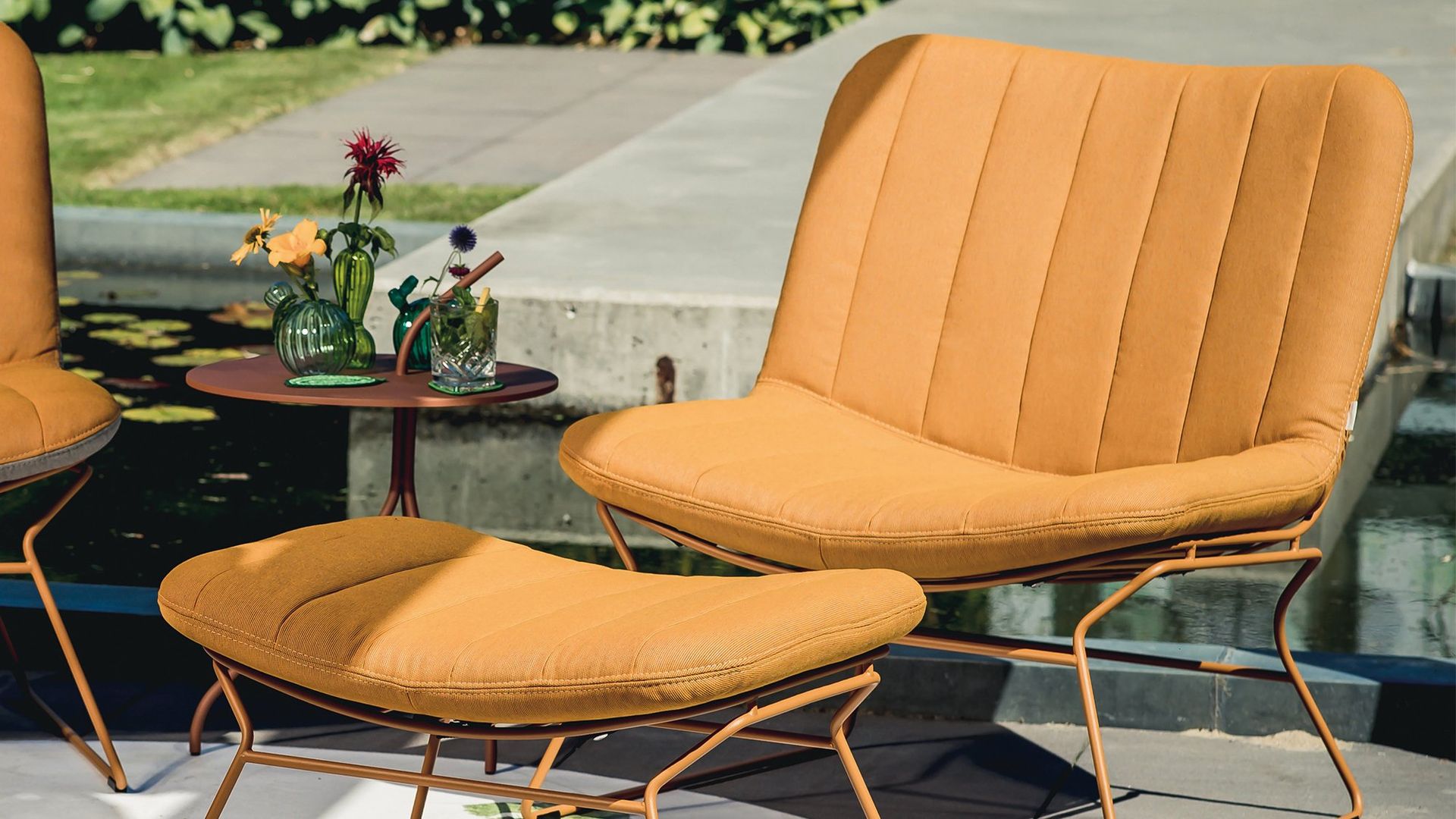 Bert Plantagie Triple Outdoor Bijzettafel