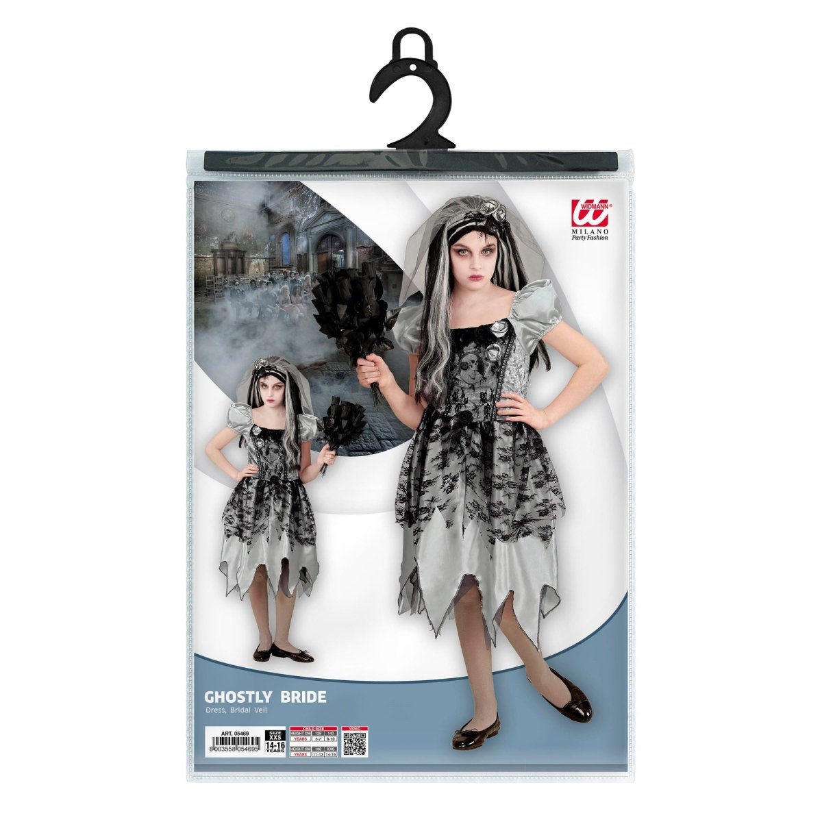 Halloween Jurk Meisje Spook Bruid