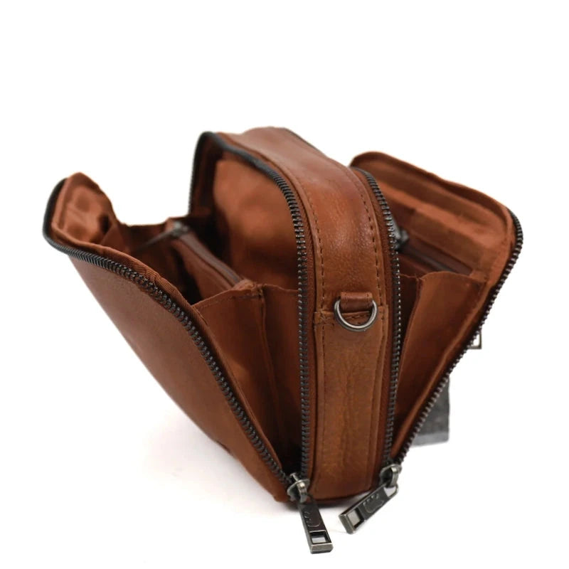 Bear Design Schoudertas Eleonora Cognac