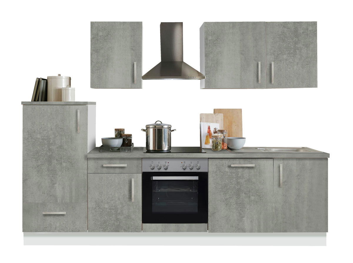 Menke Küchen Küchenblock White Premium 280