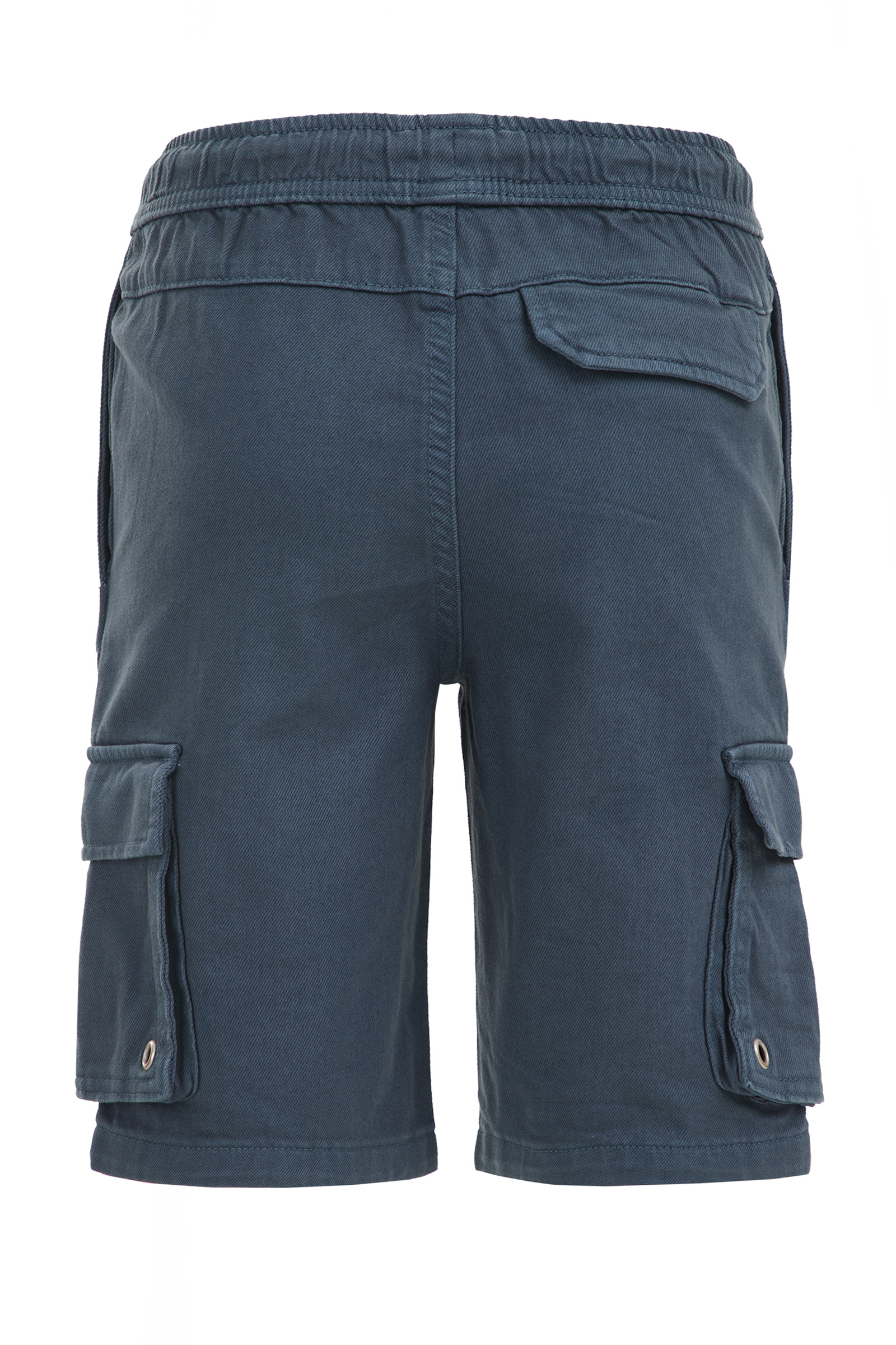 Jongens short met cargozakken Blue Ridge Grijsblauw