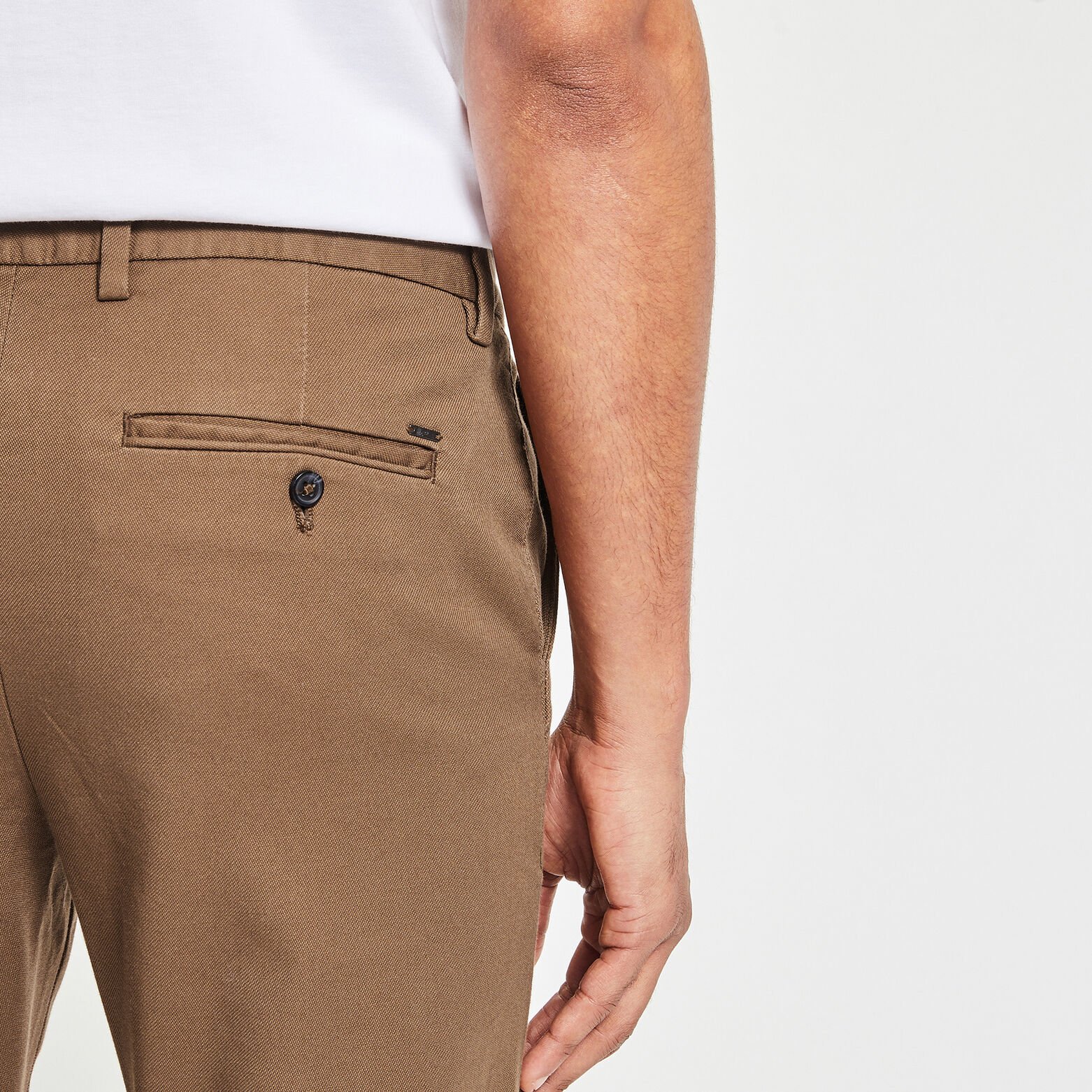 Pantalon chino slim urbain 'le parfait by JULES' Camel