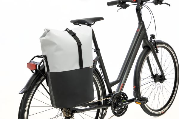 New Looxs Nyborg Single Sidetaske, Light Grey/Black