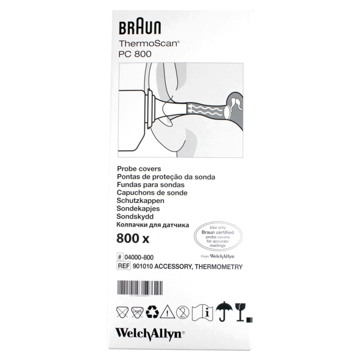 Braun PC 800 ThermoScan Schutzkappe