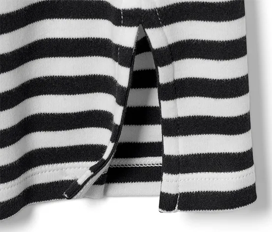 Gestreiftes Langarmshirt