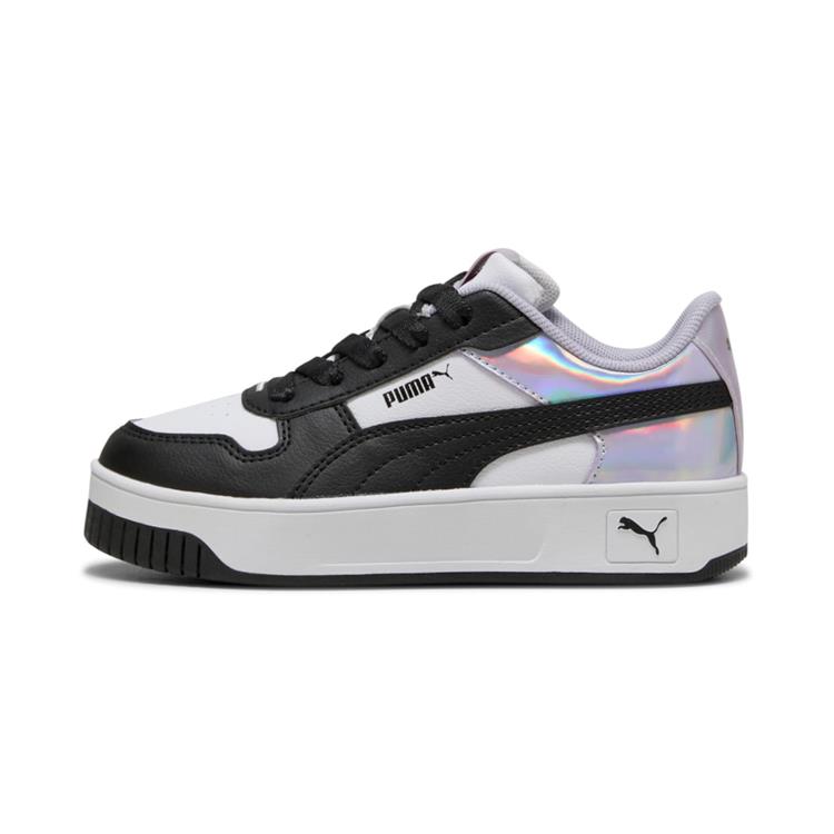 PUMA CARINA STREET SPACE BELLE 402811 PUMA-WHITE-PUMA-BLACK-LILAC-CR