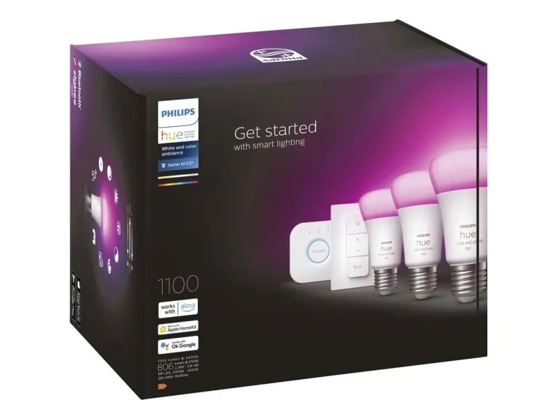 Philips Hue White and Color Ambiance Starter Kit