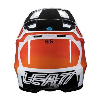 Casque cross Leatt 8.5 avec masque 5.5 2025 - Orange / Rouge
