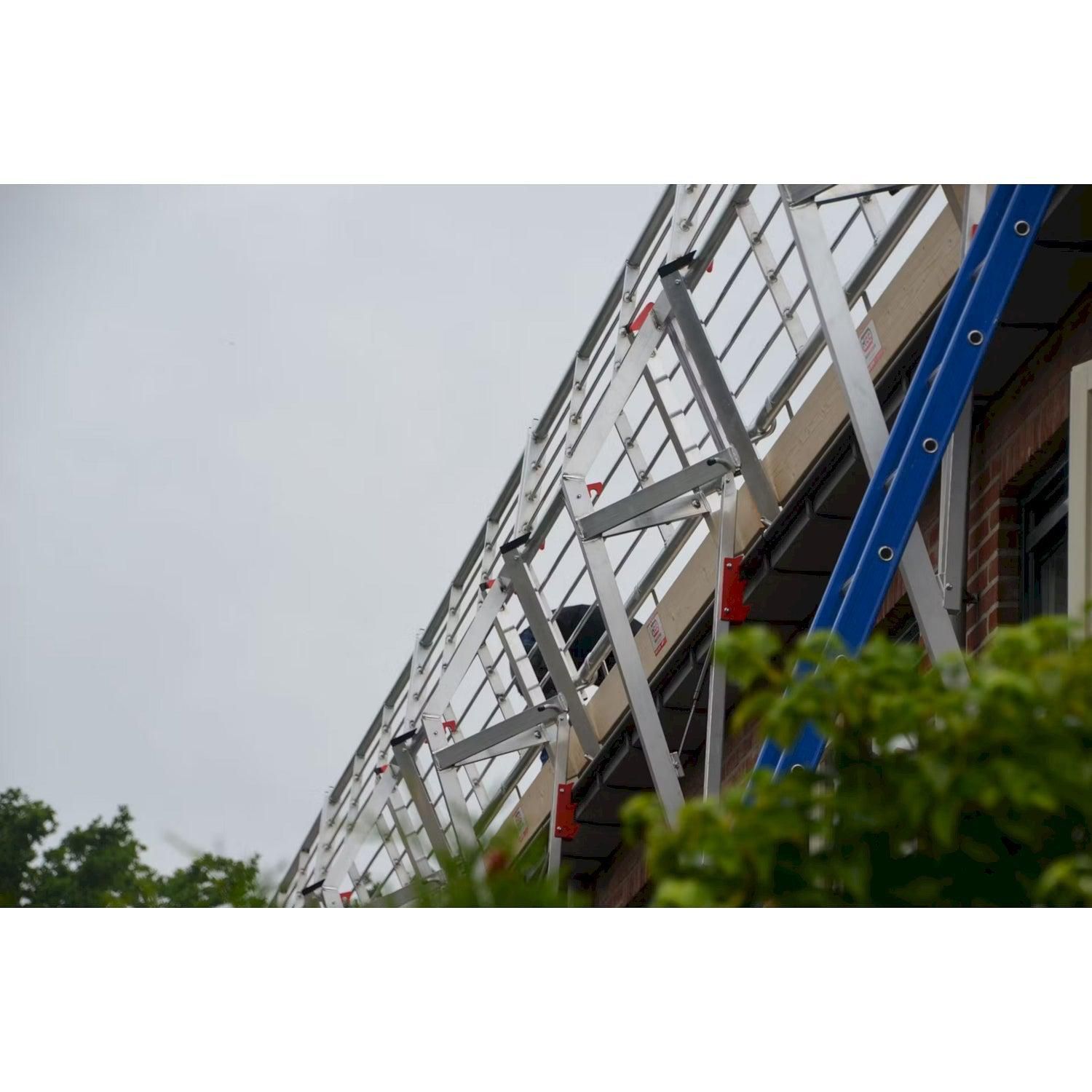 Little Jumbo RSS Dakrandbeveiligingset Hellend Dak 6m - 43810600