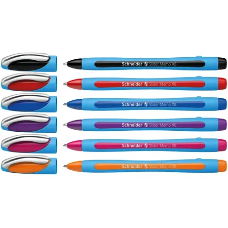 Schneider Kugelschreiber Slider Memo XB, 6er-Etui