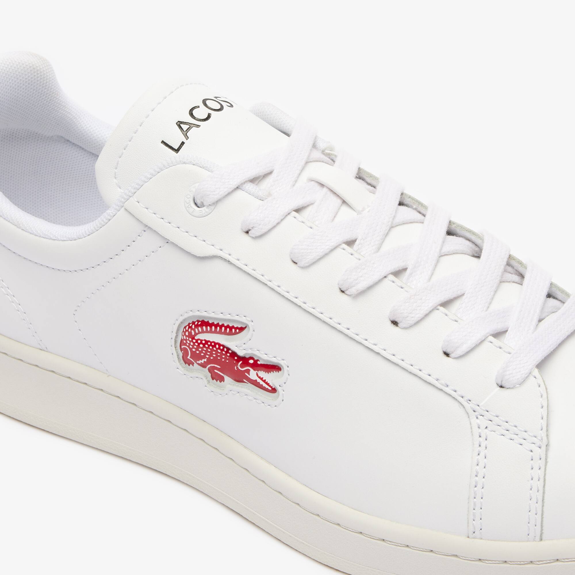 Sneakers Carnaby Pro homme en cuir Sneakers - Blanc - Lacoste - Homme