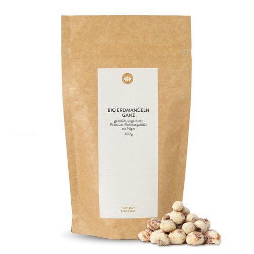 Sunday Natural Products  Bio Erdmandeln Ganz