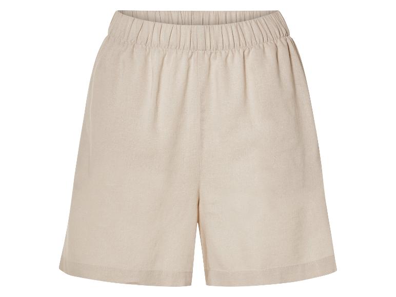 Linnen dames short