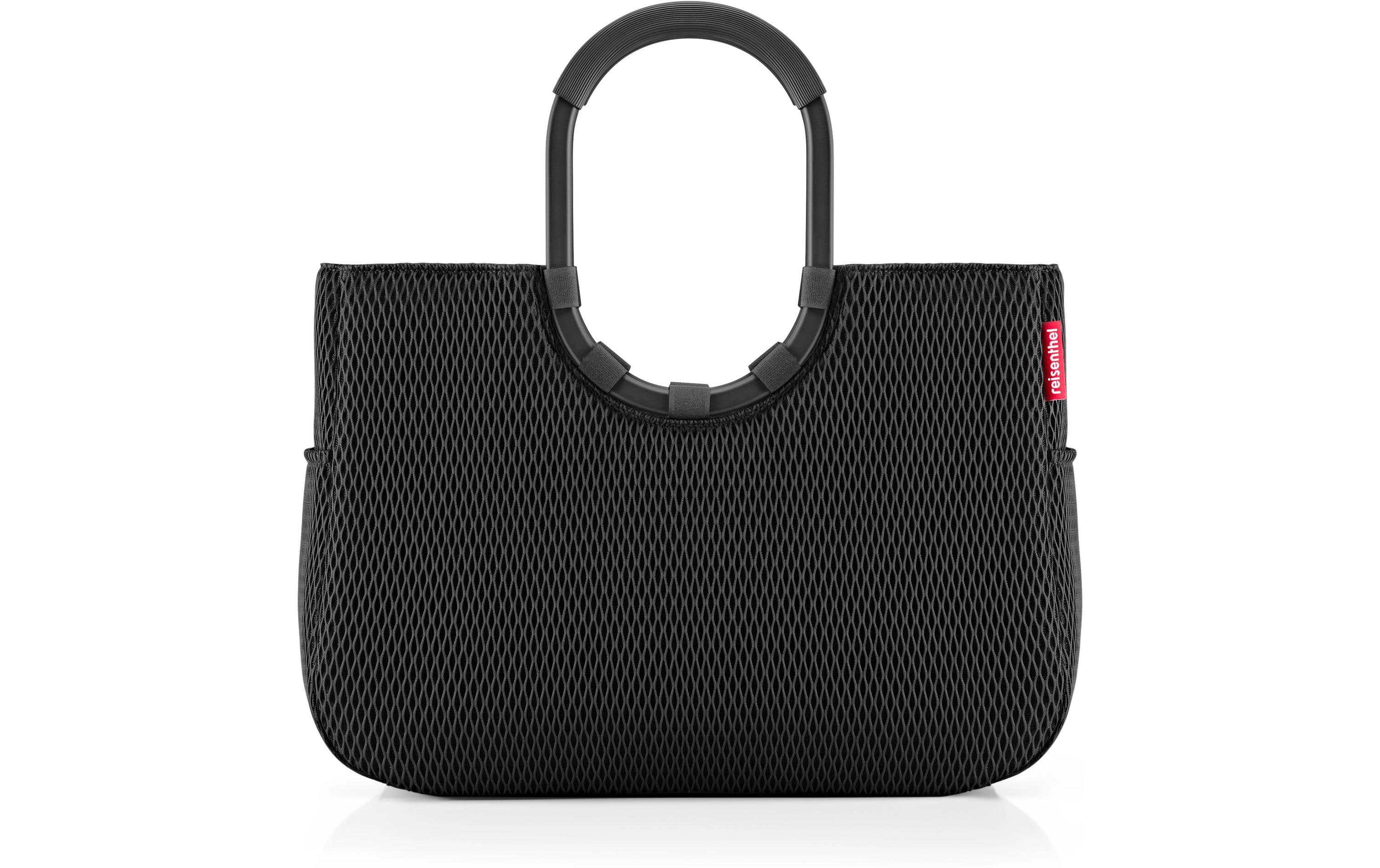 Einkaufskorb Loopshopper L Mesh BlackEinkaufstasche