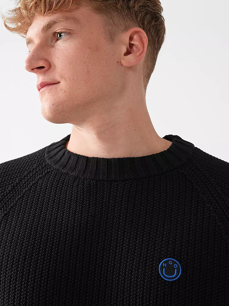 HUGO Pullover SONNI schwarz