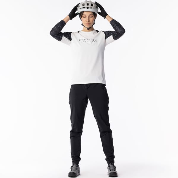 Maillot VTT SCOTT TEE W'S TRAIL CONTESSA SIGN. LS WHITE