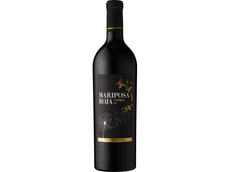 Mariposa Tempranillo Vino de España Criado en barrica 0.75 Grosser Alltagswein aus Spanien