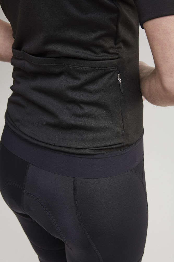 Craft Core Essence Fietsshirt Korte Mouwen Zwart/Zwart Dames