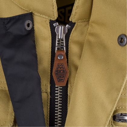 Veste Jean Segura OSBORN - Beige / Bleu