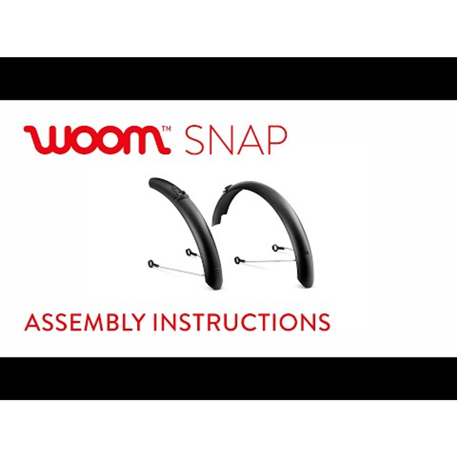 Woom 3 SNAP Click-On Spatbordenset