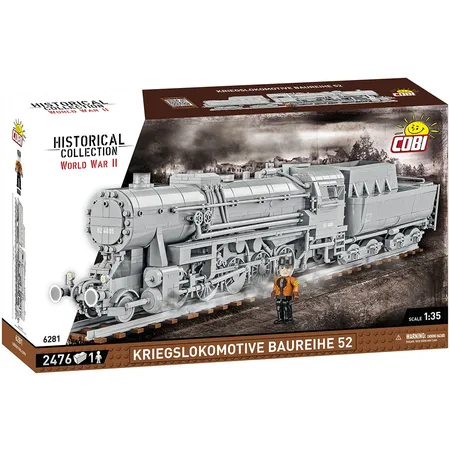 Cobi 6281 Historical Collection - Kriegslokomotive Baureihe 52
