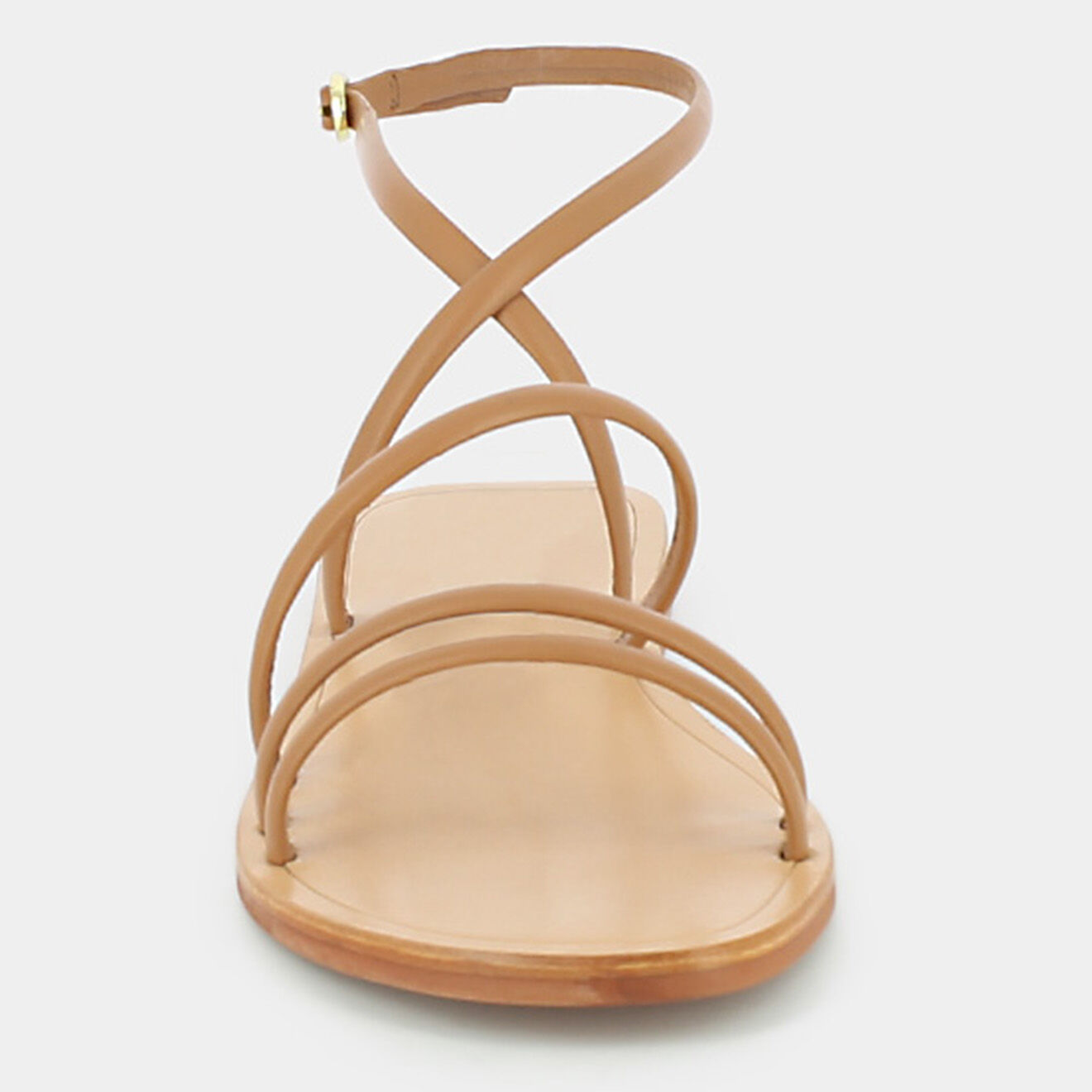 Jonak Sandales en Cuir Apolline Bis camel