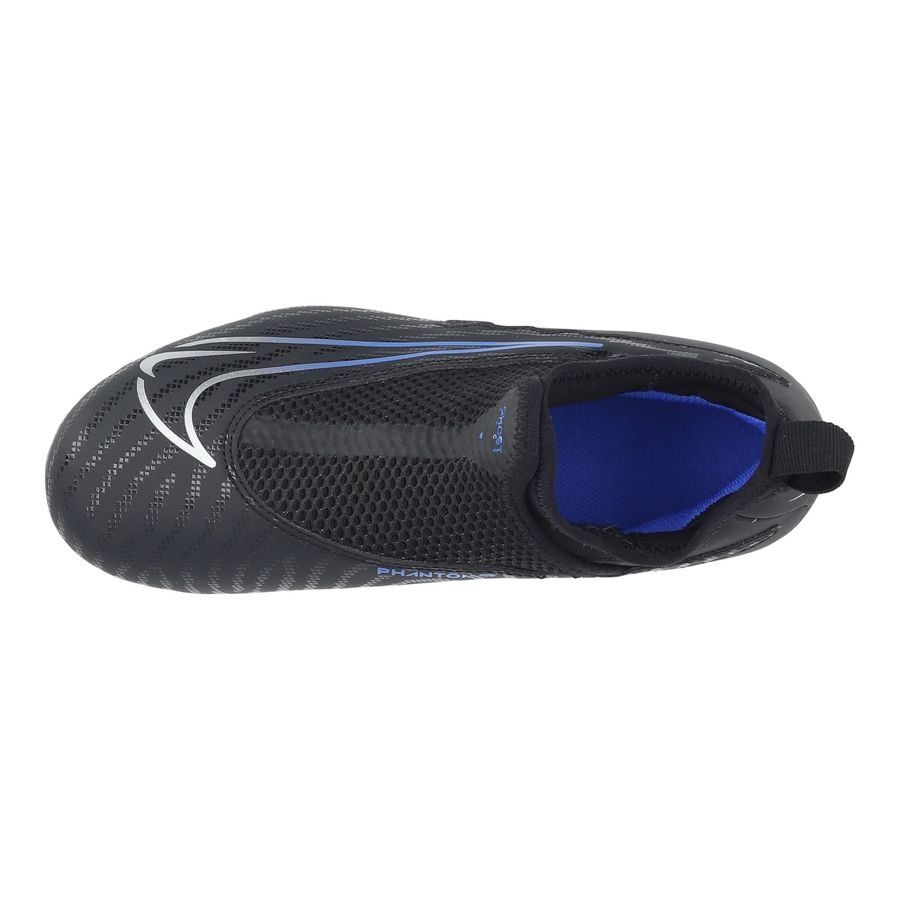 Nike Phantom GX Academy DF AG Shadow - Noir/Chrome/Bleu Enfant