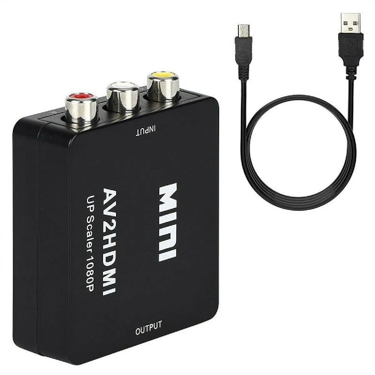 Universal HDMI vers AV Mini Convertisseur