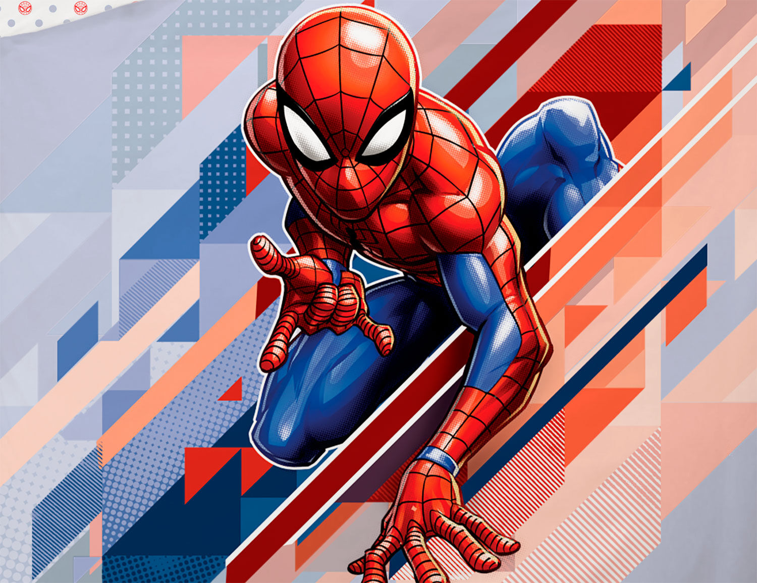 Bettwäsche mit Spiderman