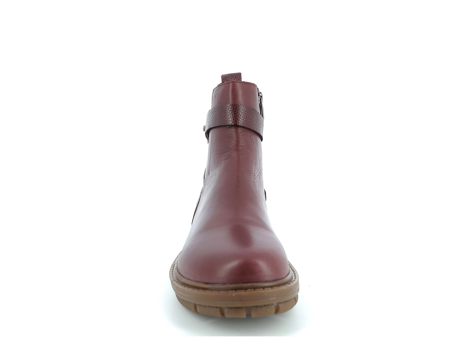 Gloria-GLOCHAS Cuir Bordeaux