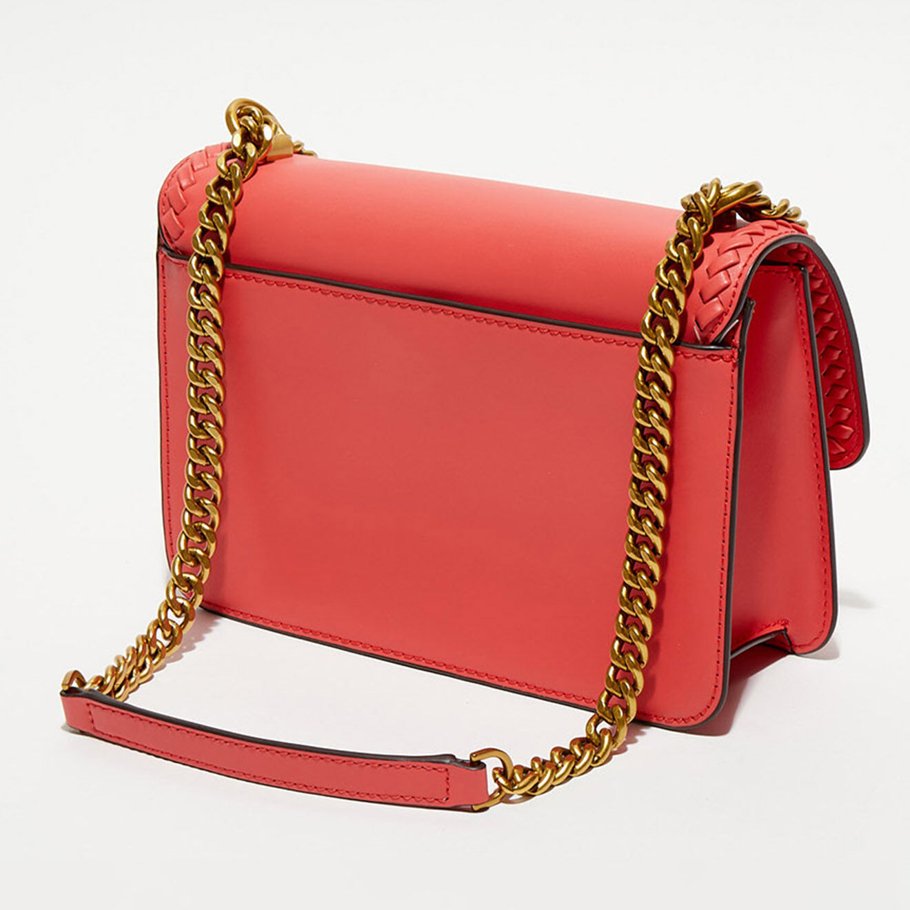 Michael Kors Sac porté épaule en Cuir Heather rose - 23x16x8 cm