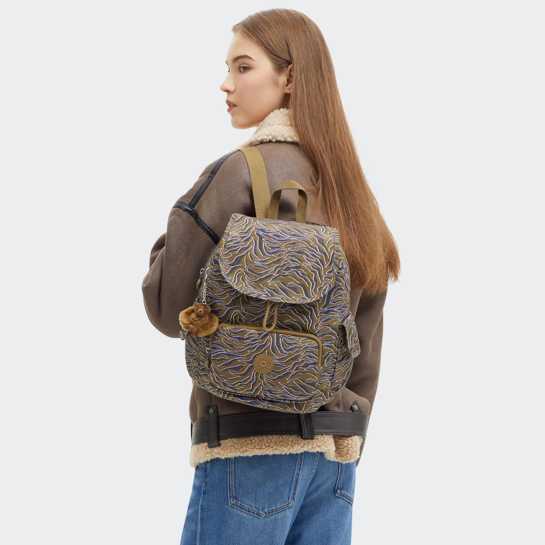 CITY PACK S Petit Sac à Dos - Undersea Leaves