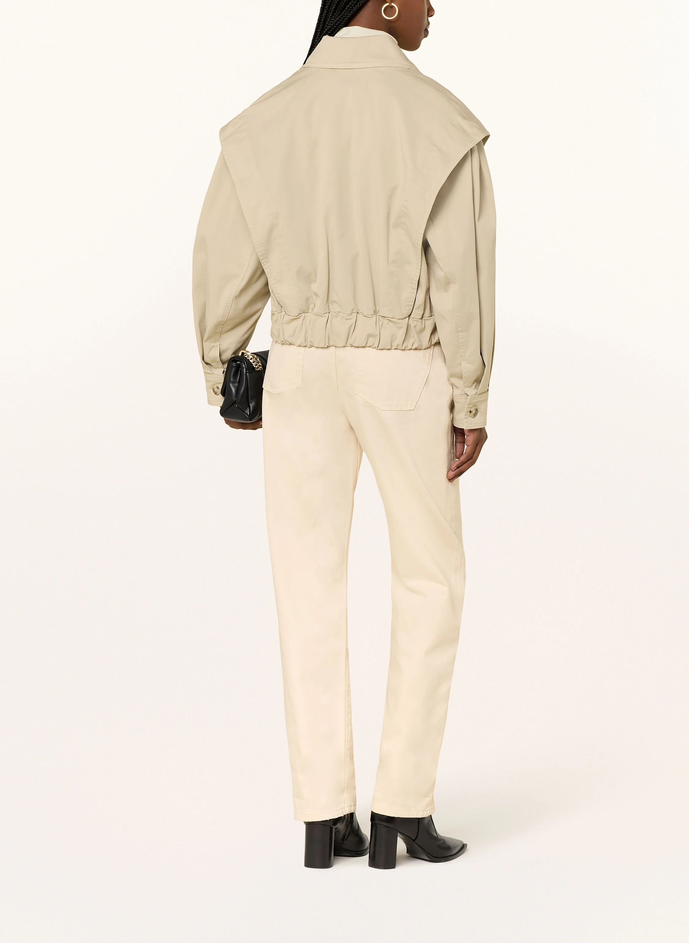 BOSS Cropped-Trenchcoat COTRENI