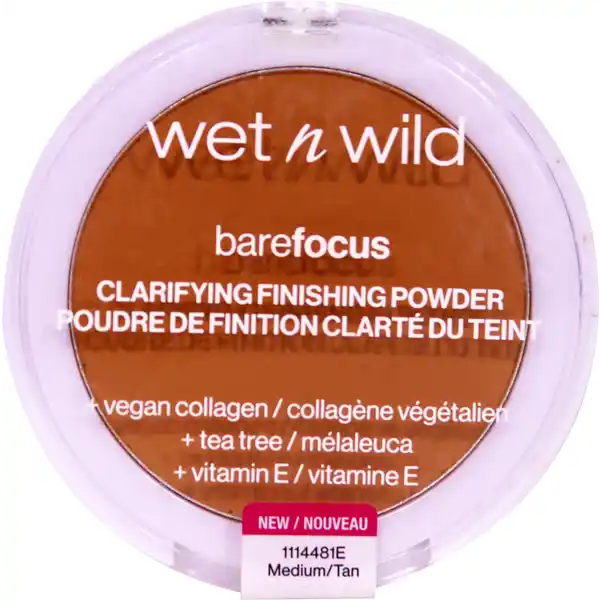 Bare Focus CLARIFYING FINISHING POWDER, Medium / Tan