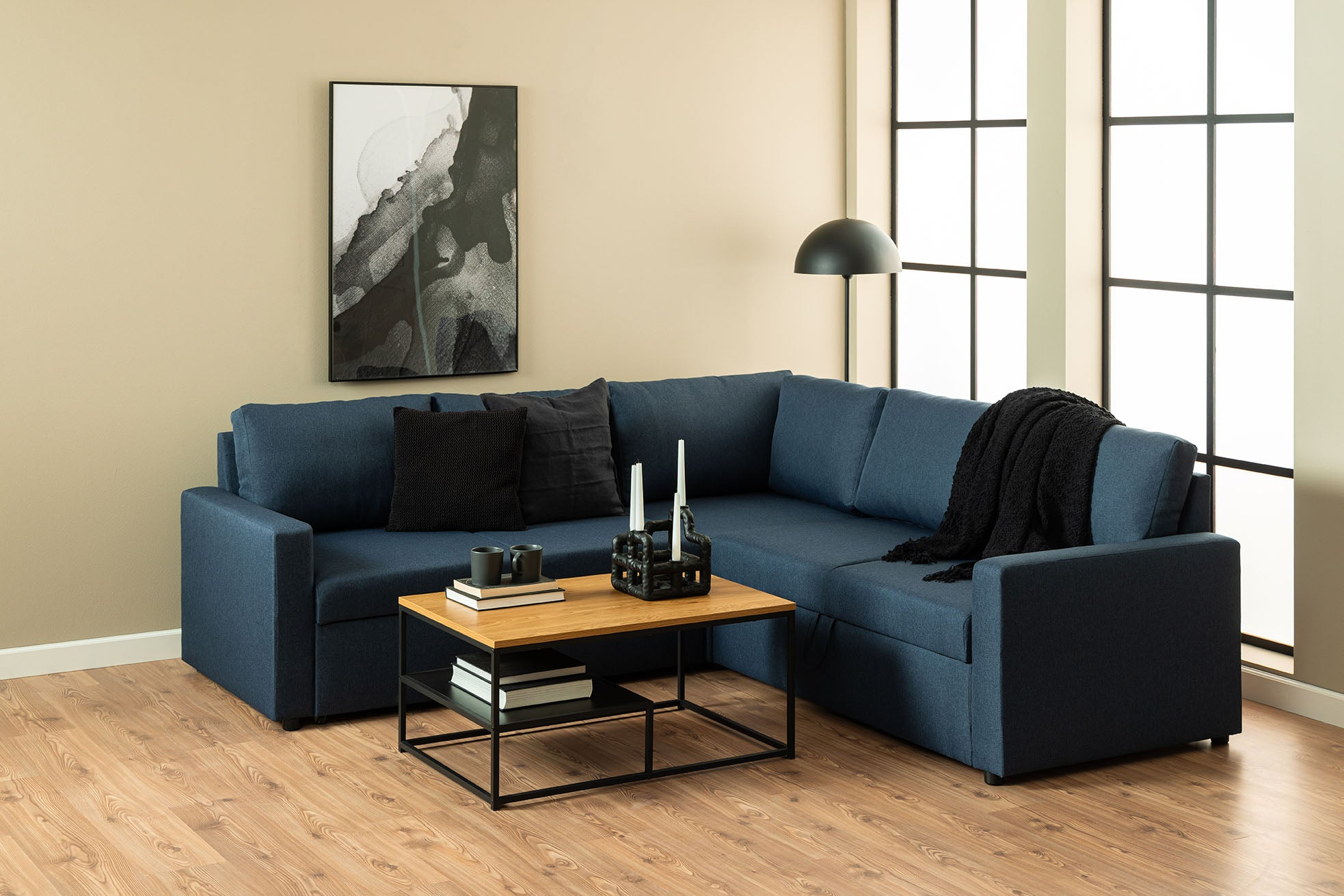 Vigo Salontafel - 90 x 60cm - Eiken