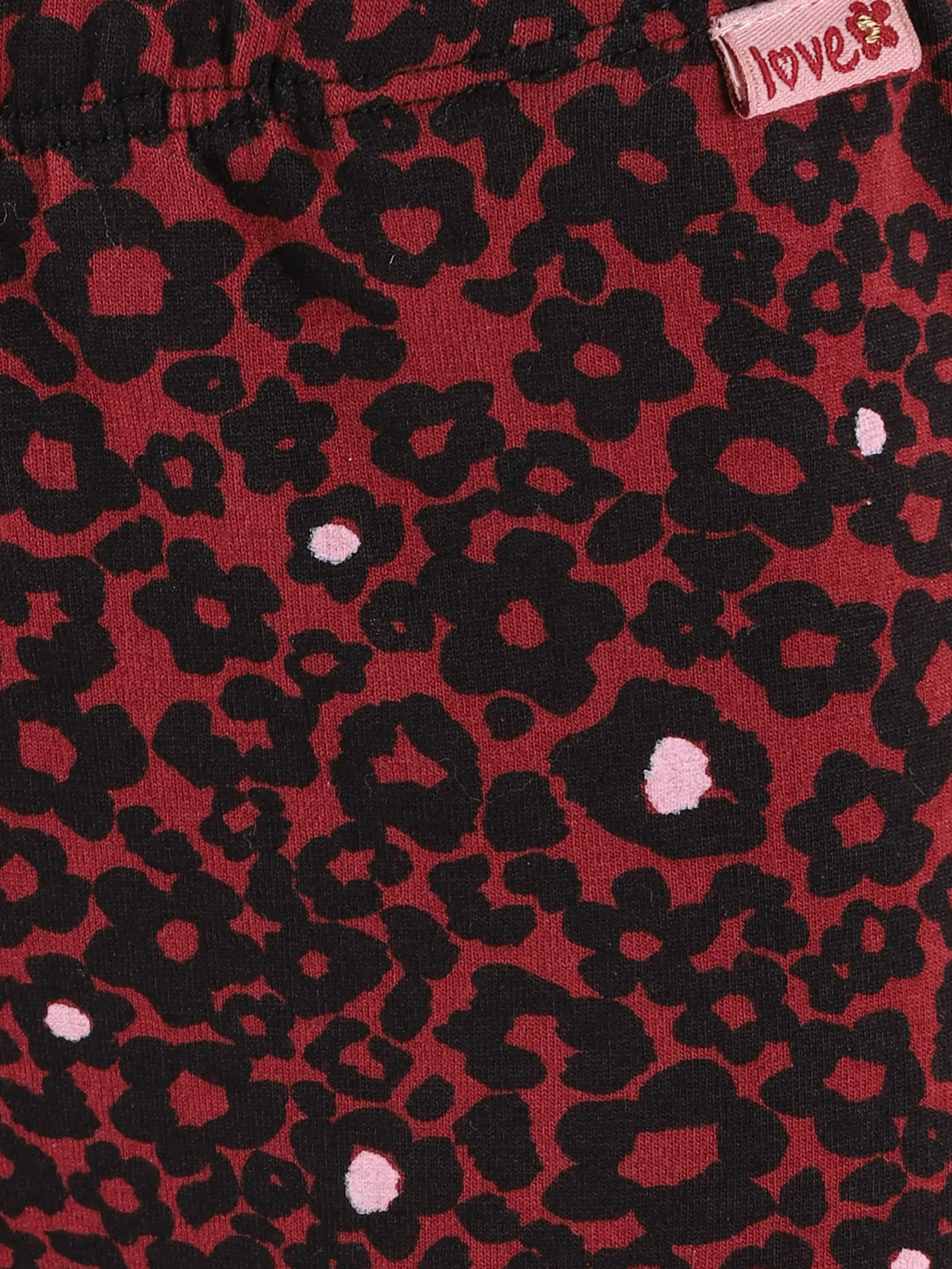 Mädchen Leggings im abstrakten Leoprint