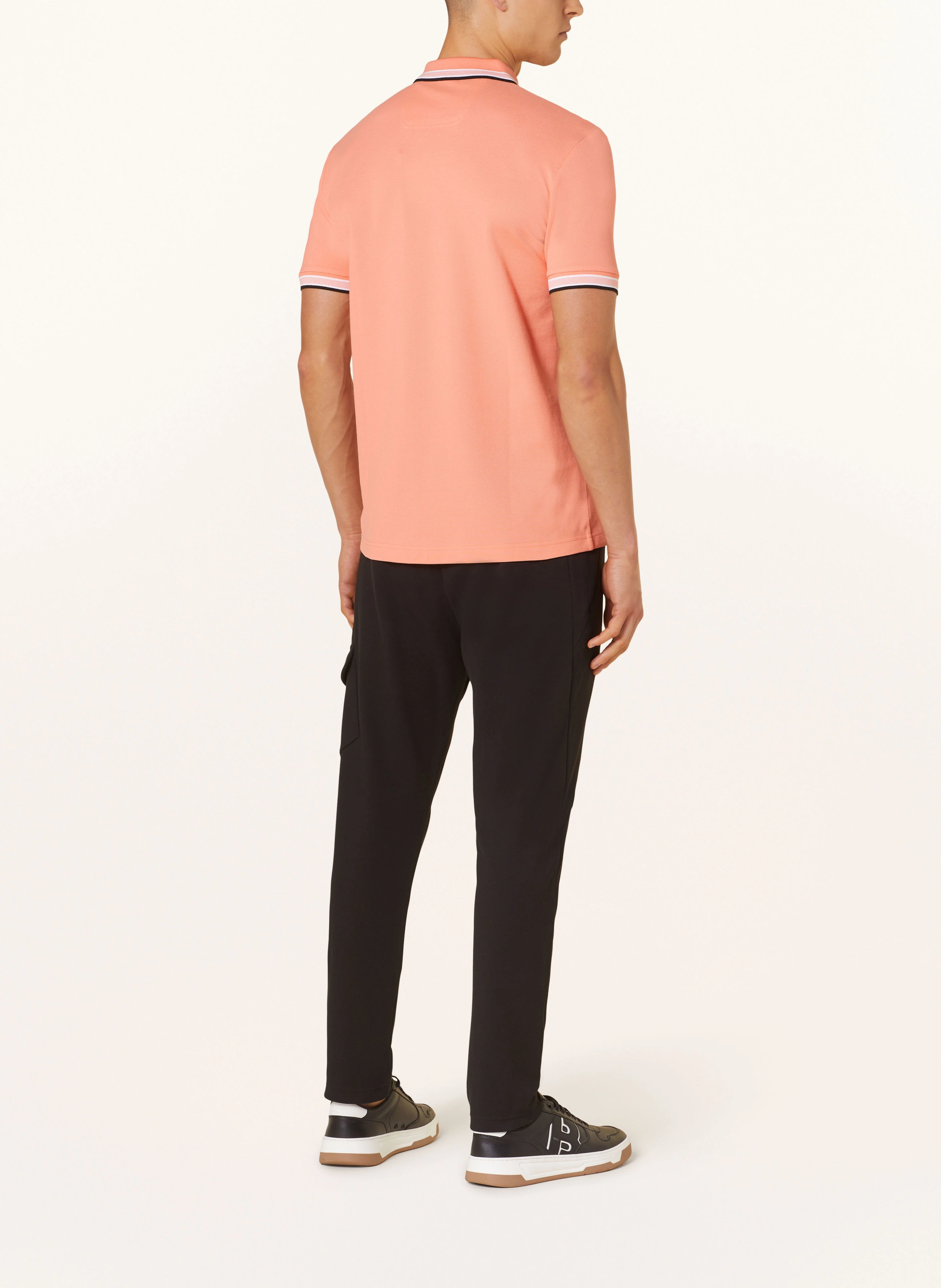 BOSS Piqué-Poloshirt PADDY CURVED Regular Fit