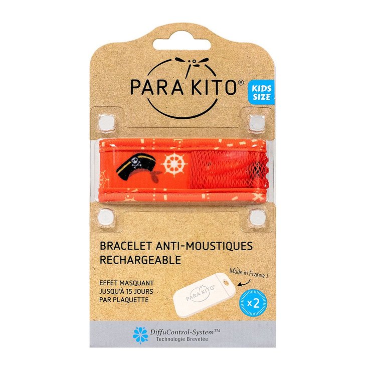 Bracelet anti-moustiques rechargeable enfant Caraïbes