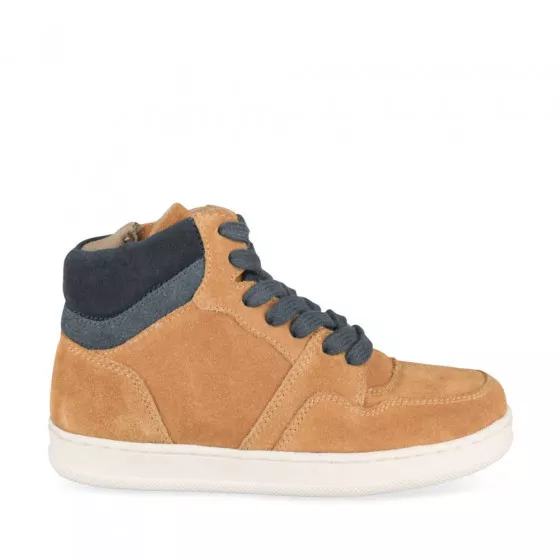 Baskets JAUNE MEGIS KIDS