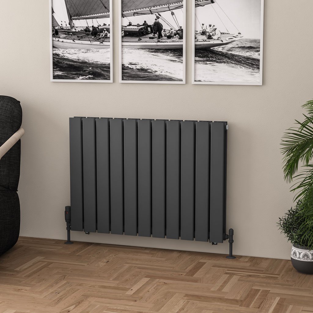 Eastbrook Warrington paneelradiator type 20 85x60cm 1335W antraciet