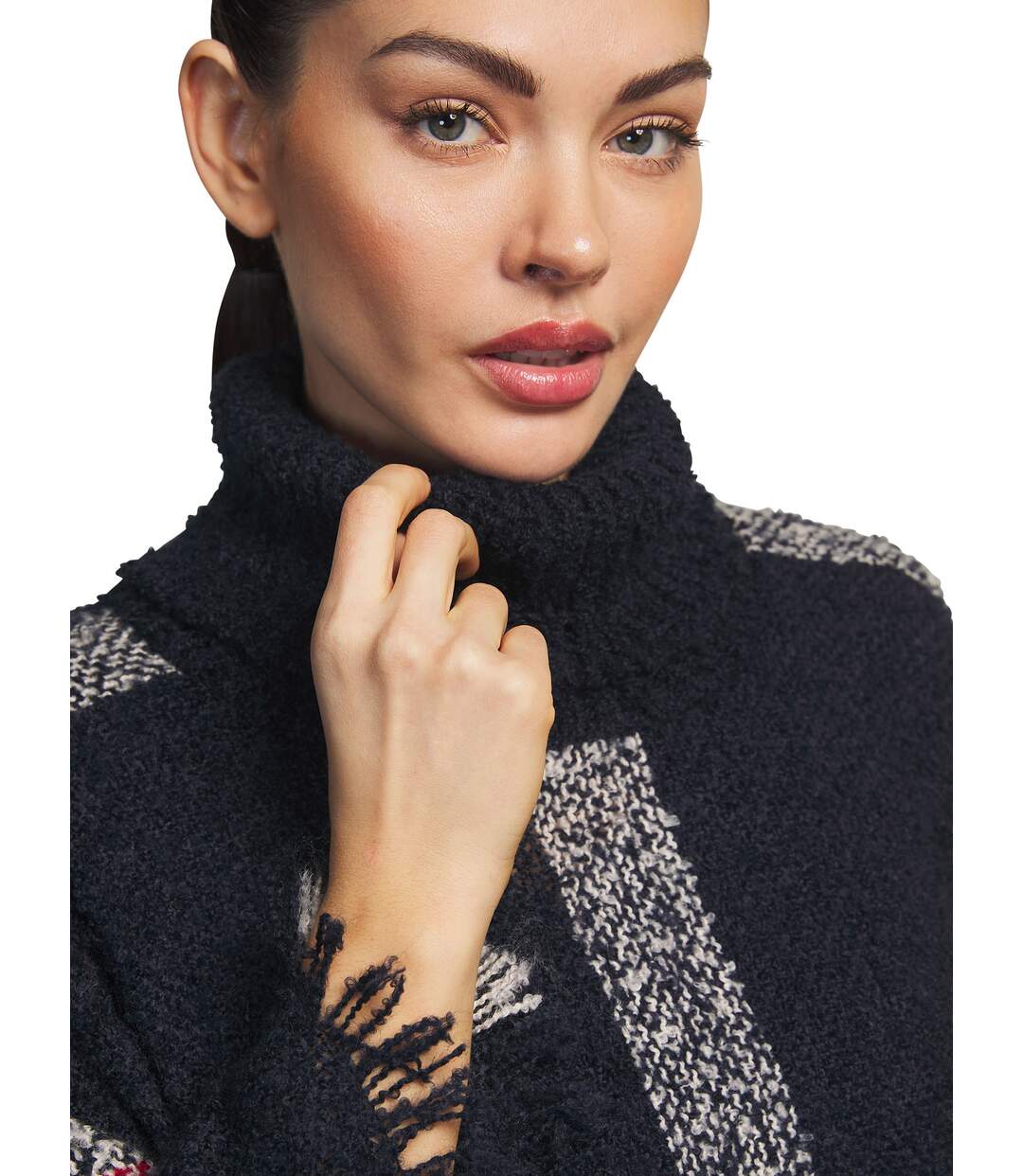 Poncho à col roulé Complementos Romantica Selmark