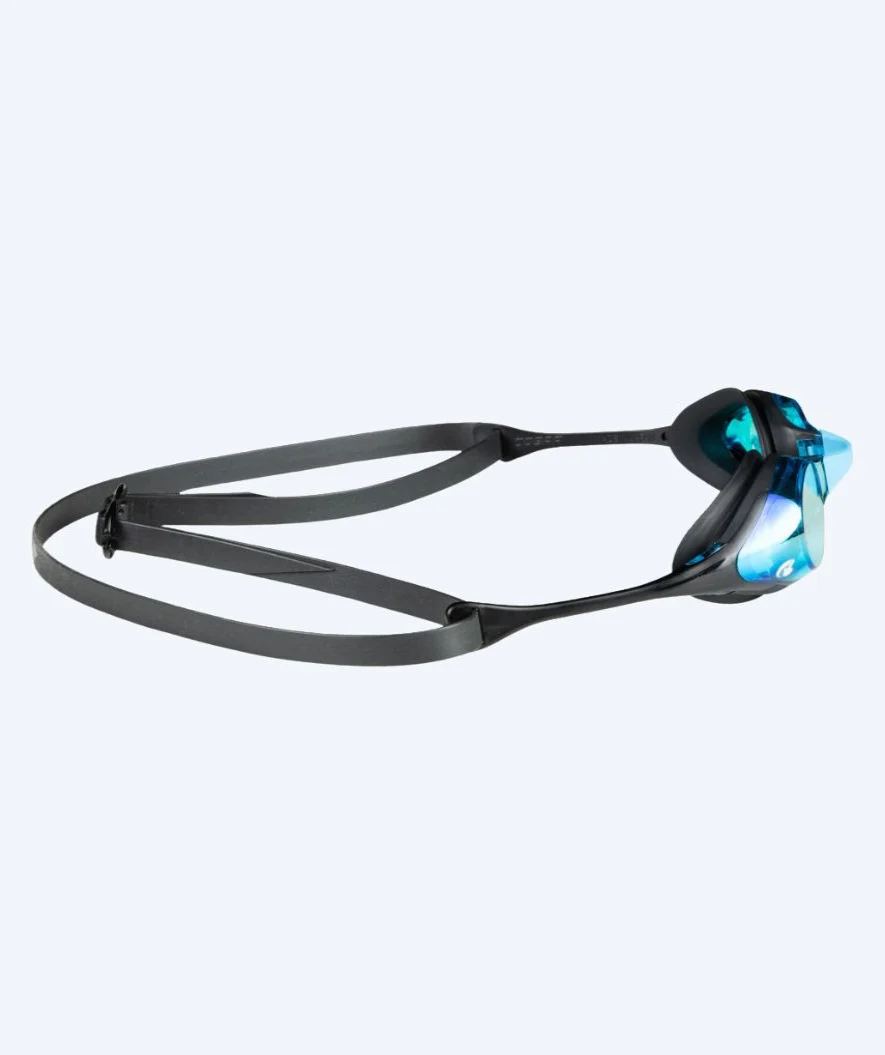 Arena svømmebriller - Cobra SWIPE Mirror - Sort/aqua