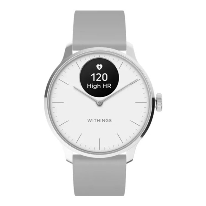 Withings Unisex Ure Scanwatch Light 37mm Hvid