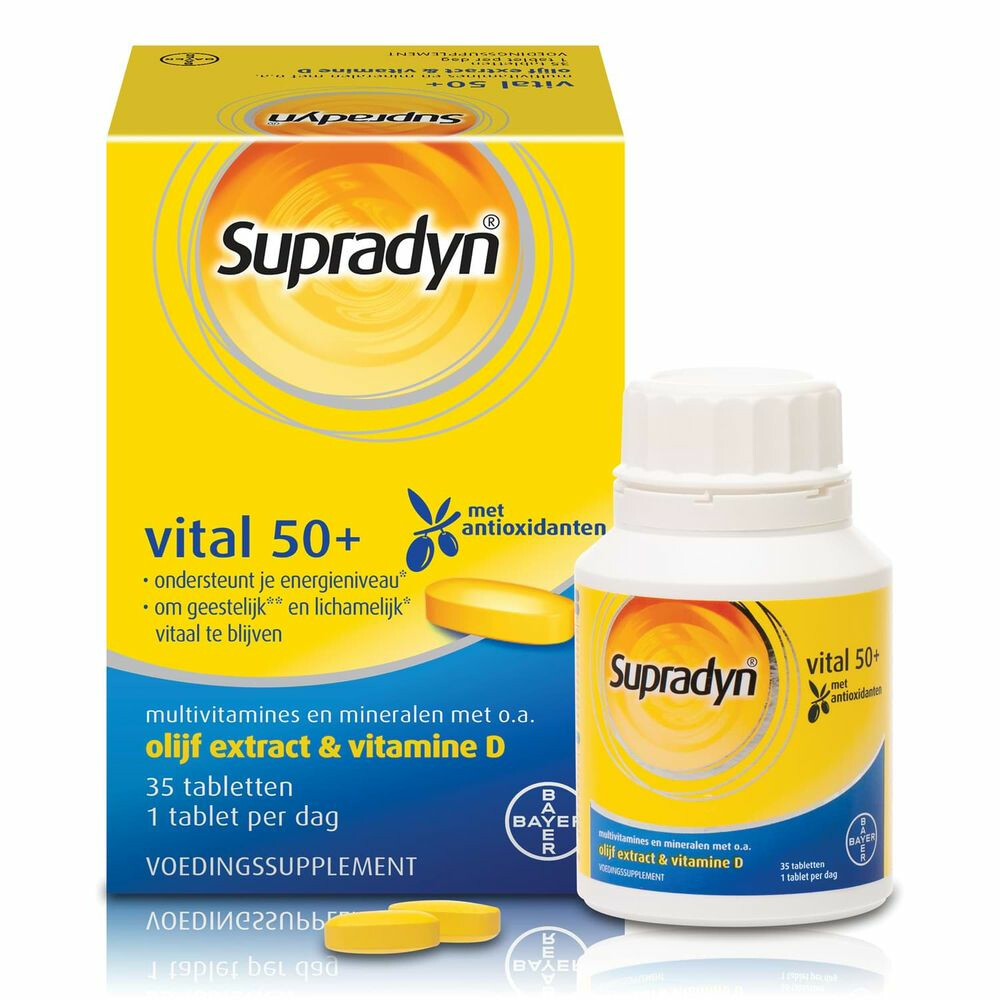 2x Supradyn Vital 50+ 35 tabletten