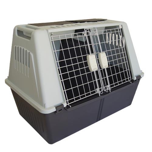 Transportadora grande para animais de estimação, cães e gatos, IBÁÑEZ CAR 100x60x66